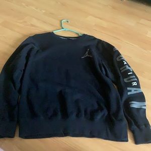Air Jordan black Sweater XL